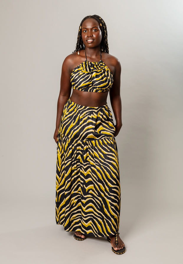 Jara Tiered Maxi Skirt