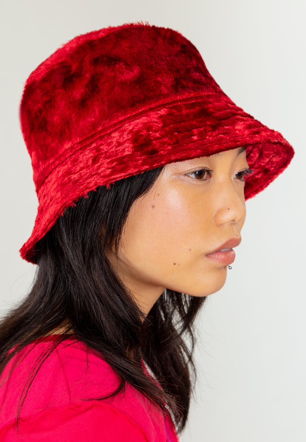 Ruby Red Bucket Hat