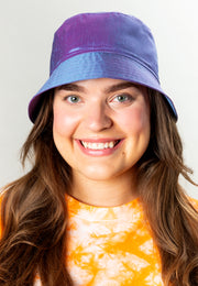 Iridescent Violet Bucket Hat
