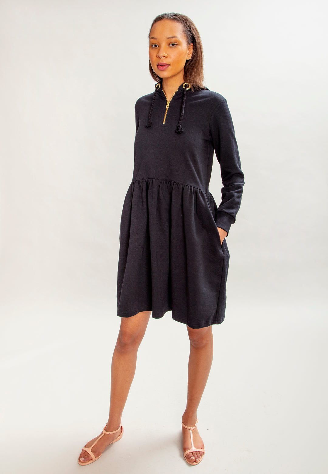 Ragna Hoodie Dress – MAHLA