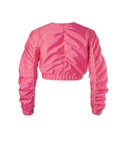 Juicy Cropped Jacket Dragonfruit Pink - Mahla Clothing