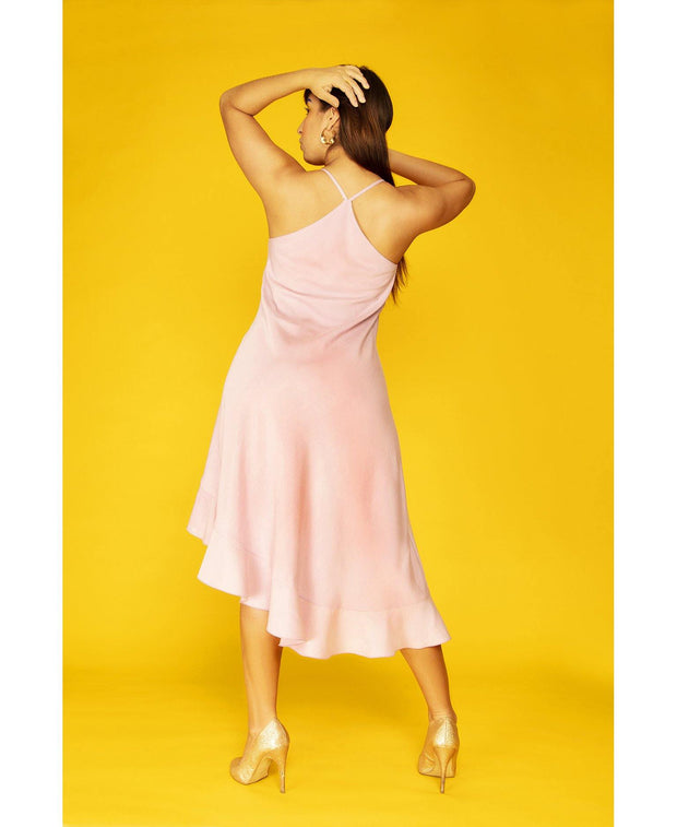 Valerie Dress Peony Pink - Mahla Clothing