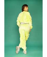 Juicy Cropped Jacket Glowing Lemon - Mahla Clothing