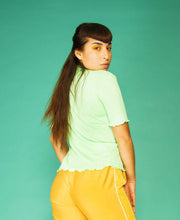 Elise T-shirt Mint Green - Mahla Clothing