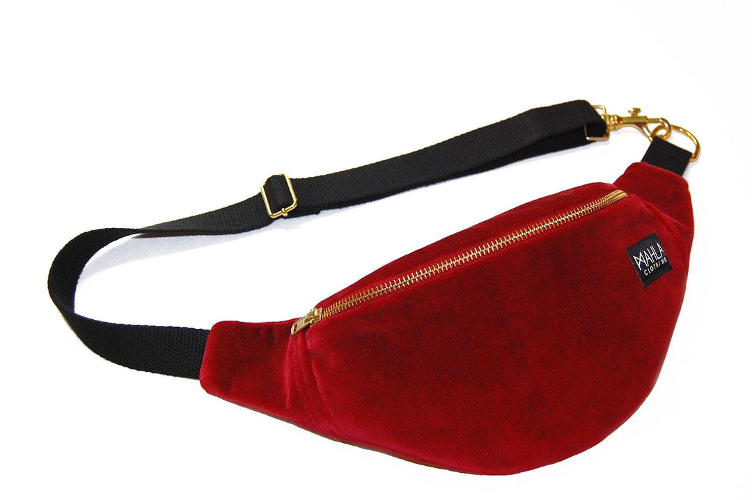 激レアzo bags mini bum bag ボルドー　状態良好！ Phoenix_Bumbag_Red_Velvet_web_