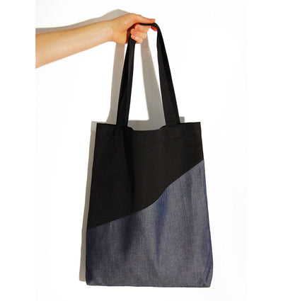 Kulma Tote Bag, Misty Blue - Mahla Clothing